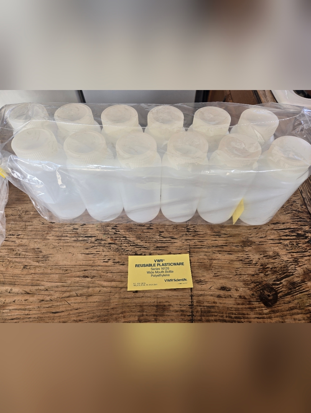 VWR Scientific Series 16126 Wide Mouth Bottle 16 oz/500 mL - Lot of 12